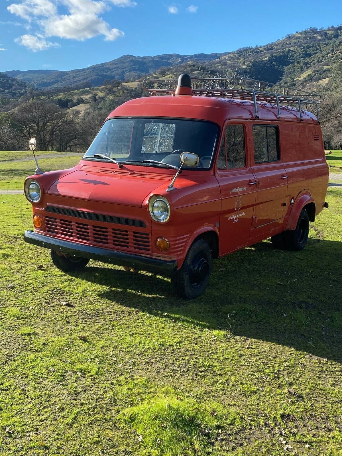 1967 Ford Transit MK1 German Fire Van 1967 Ford Model K