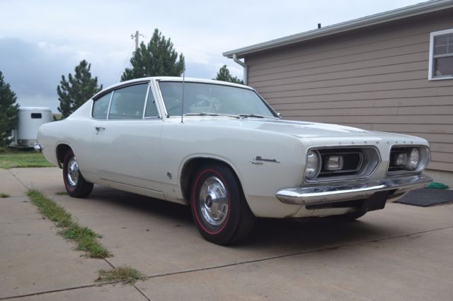 1967 FORMULA S BARRACUDA FASTBACK 1967 Plymouth Barracuda Formula S