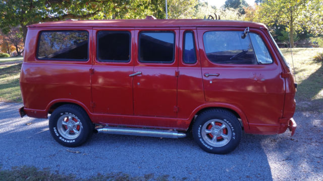 1967 G10 Van (Mystery Machine from Scooby Doo!) 6 cyl, 3 speed on column 1967 Chevrolet G20 Van