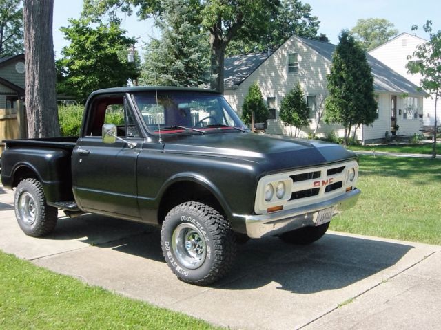 1967 GMC K10 4x4 Short Bed Step Side Pickup Chevrolet C10 1967 Chevrolet C/K Pickup 1500