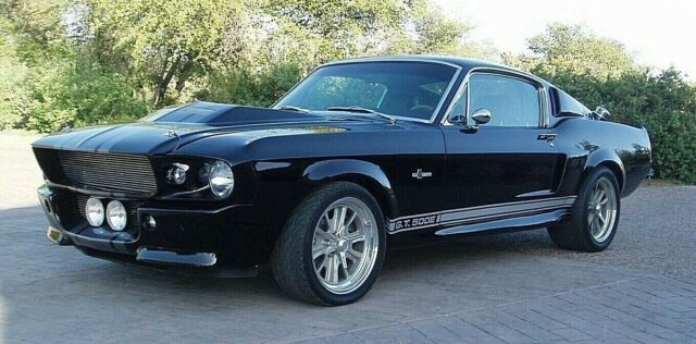 1967 GT500E Super Snake Shelby Mustang 1967 Ford Mustang Black