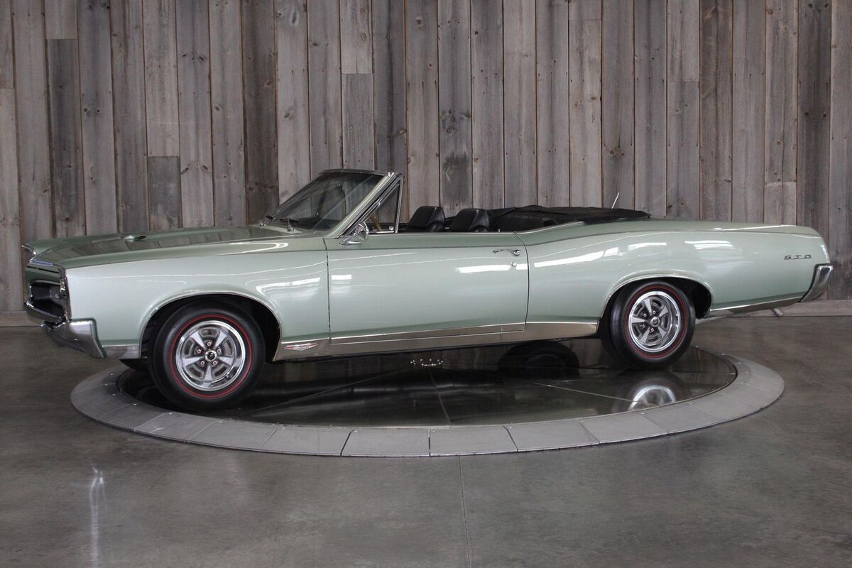 1967 Pontiac GTO #'s Matching 360 HO 4spd Conv. Restored - photo 4