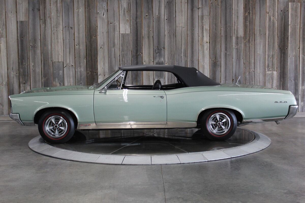 1967 Pontiac GTO #'s Matching 360 HO 4spd Conv. Restored - photo 5