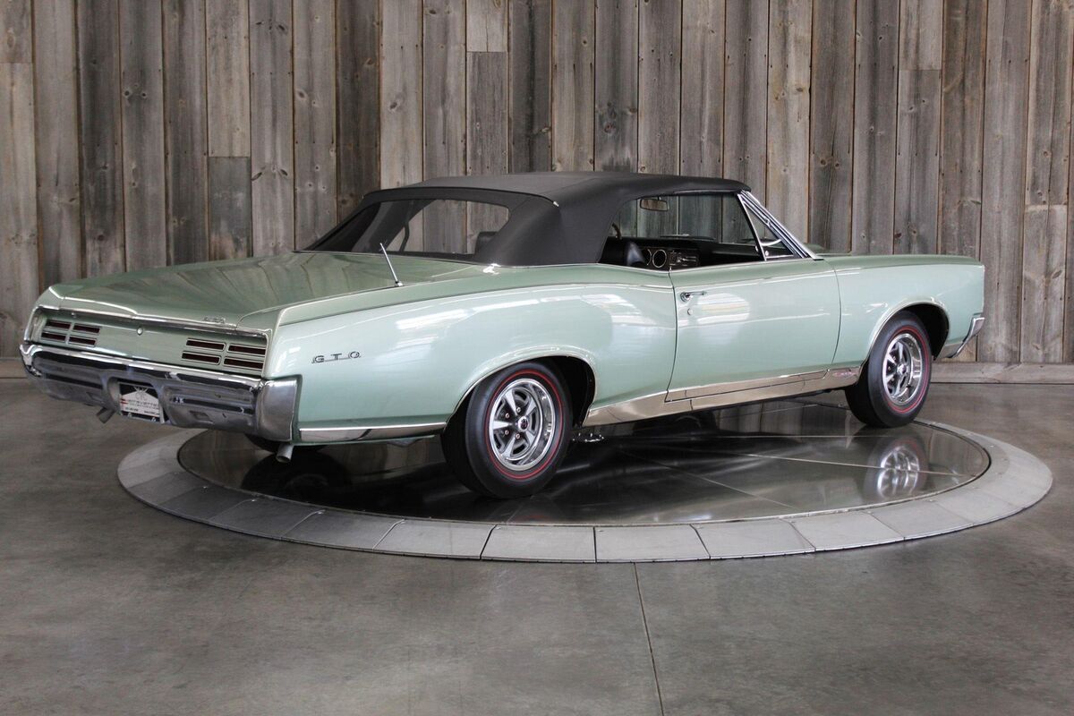 1967 Pontiac GTO #'s Matching 360 HO 4spd Conv. Restored - photo 7