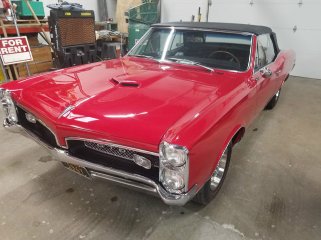 1967 GTO Convertible fully restored rebuilt engine 1967 Pontiac GTO Convertible
