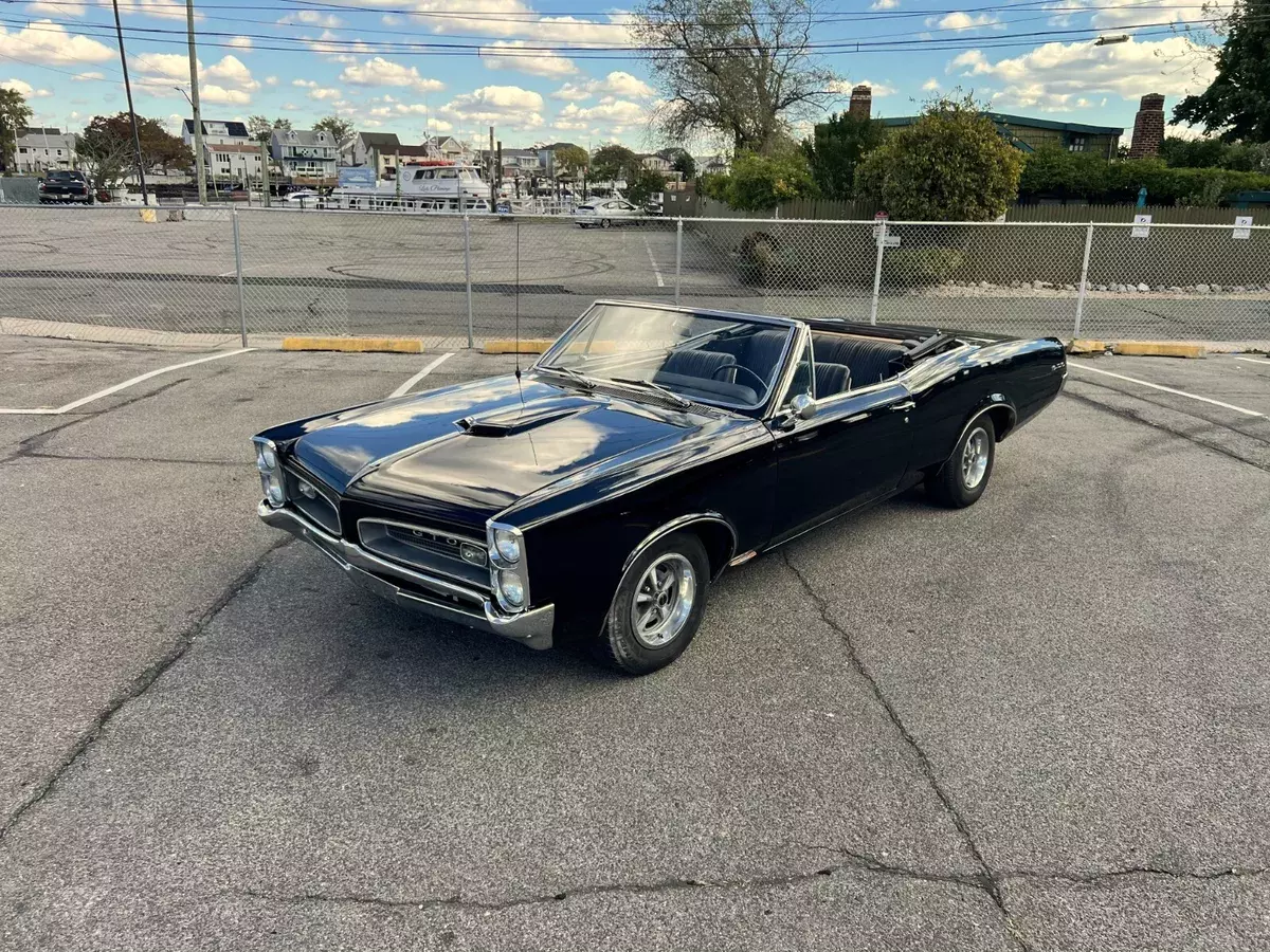1967 GTO Convertible Triple Black 1967 Pontiac GTO Convertible