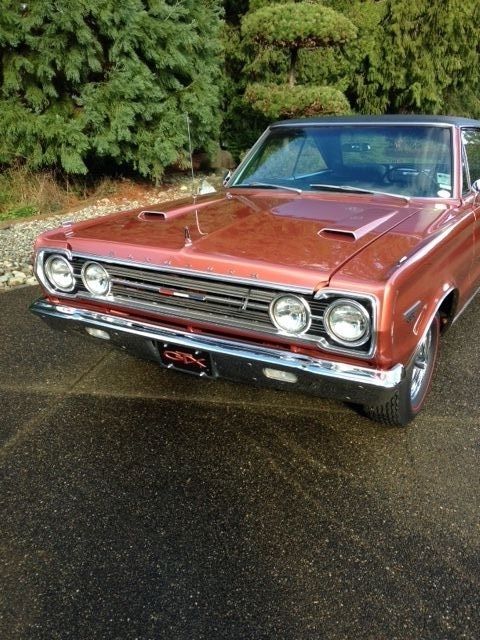 1967 GTX 440/375 HP 1967 Plymouth GTX