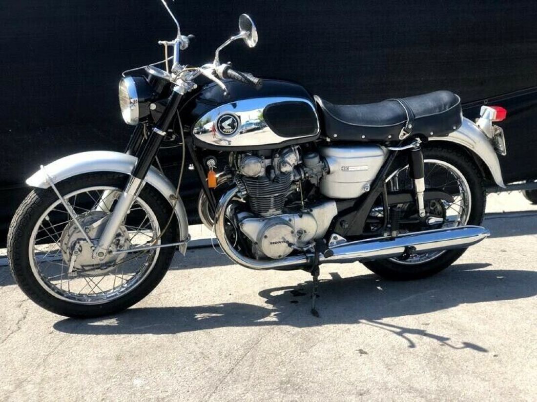 1967 Honda CB450KO THE BLACK BOMBER 11872 Miles Black Select 5 Speed 1967 Honda CB450KO THE BLACK BOMBER