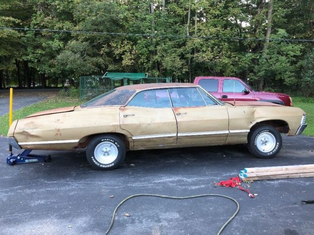 1967 impala 4 door hardtop AC car Supernatural 1967 Chevrolet Impala