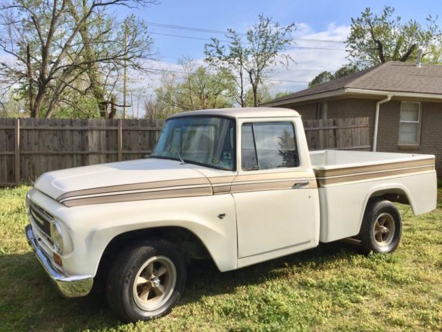 1967 International 908B pickup scout project truck runs and drives V8, 4-Speed 1967 International Harvester 908B