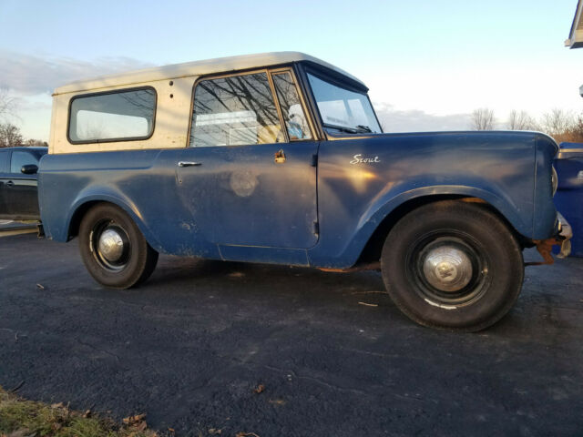1967 International Harvester Scout 800 Postal Post Office Rural Mail RHD Auto 1967 International Harvester Scout 800