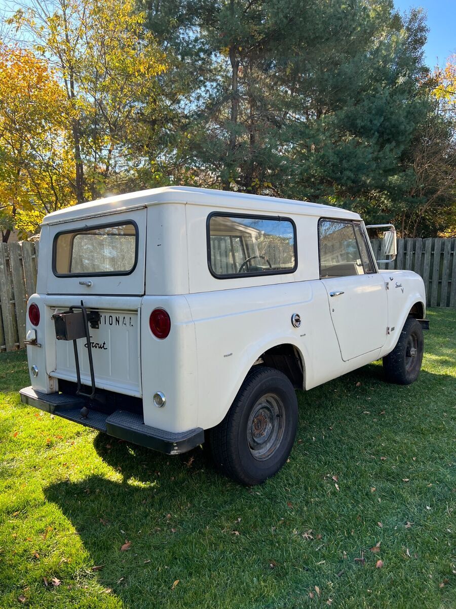 1967 International Harvester Scout 800 V8 4 SPEED, RUST FREE CALIFORNIA SURVIVOR - photo 5