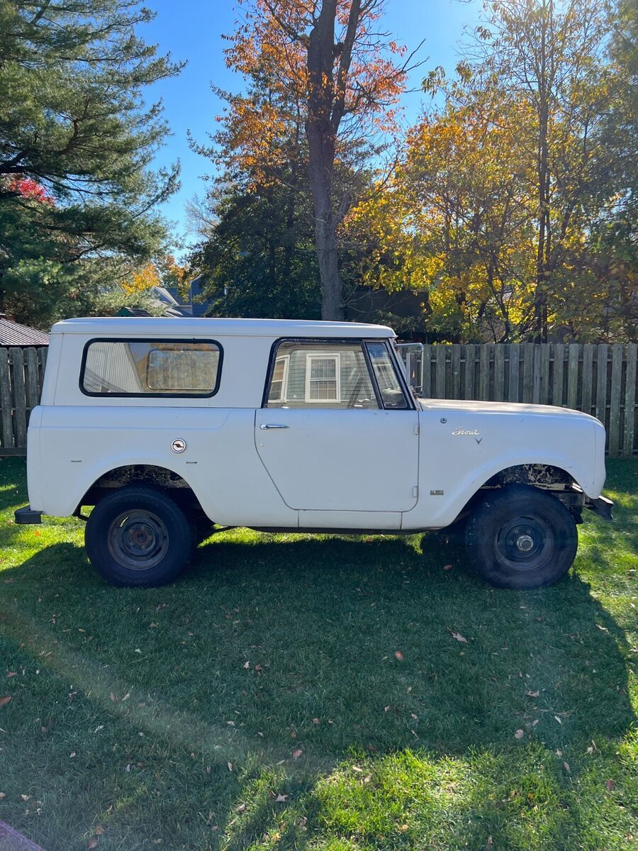 1967 International Harvester Scout 800 V8 4 SPEED, RUST FREE CALIFORNIA SURVIVOR - photo 6