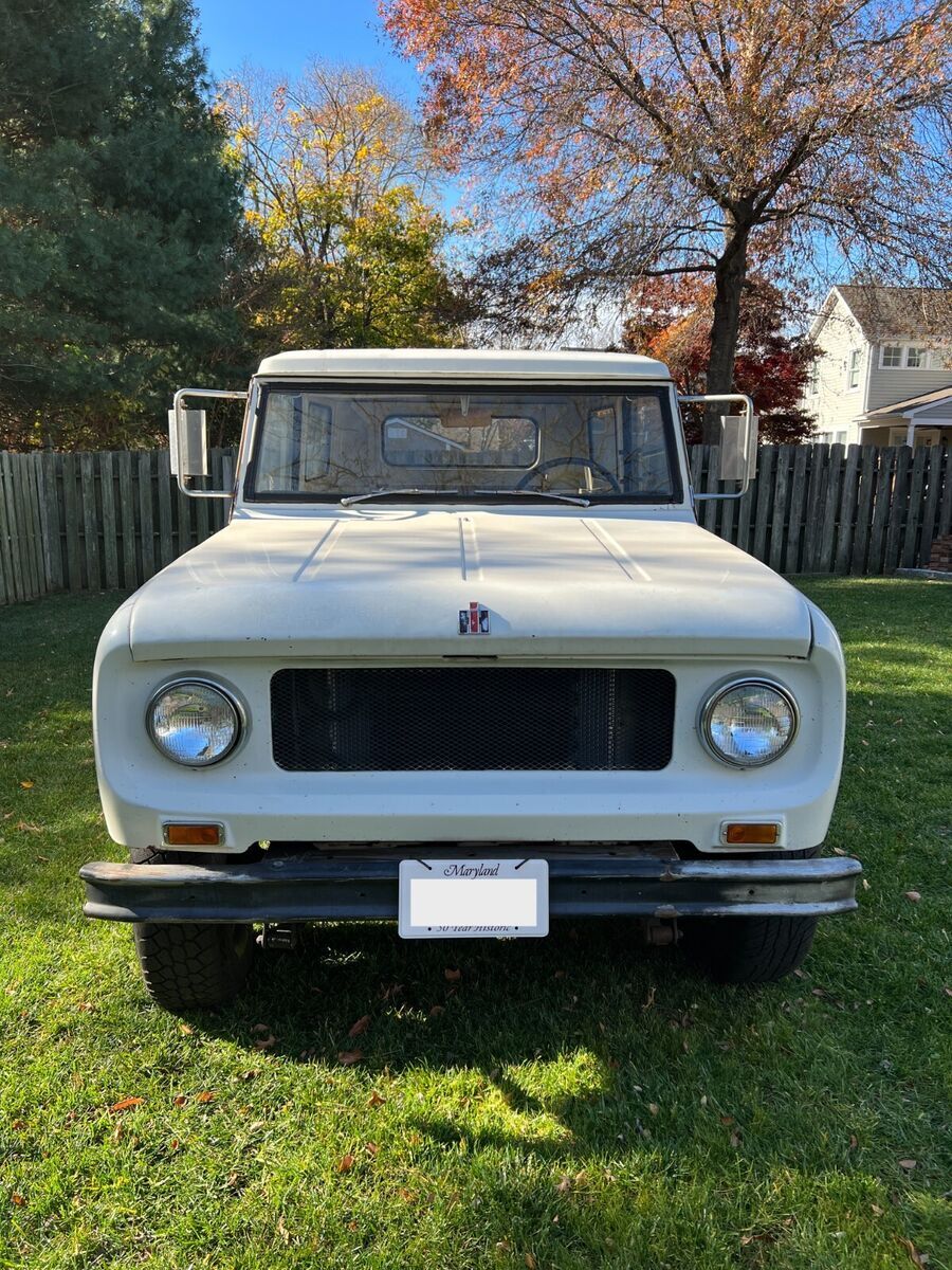 1967 International Harvester Scout 800 V8 4 SPEED, RUST FREE CALIFORNIA SURVIVOR - photo 8