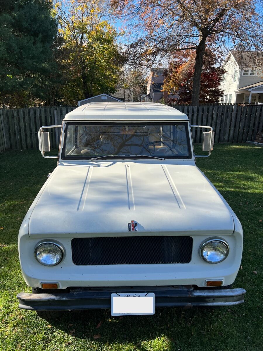 1967 International Harvester Scout 800 V8 4 SPEED, RUST FREE CALIFORNIA SURVIVOR - photo 9