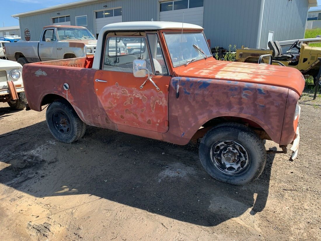 1967 International Harvester Scout 800, V8, 4x4, half cab!!! 1967 International Harvester Scout 800