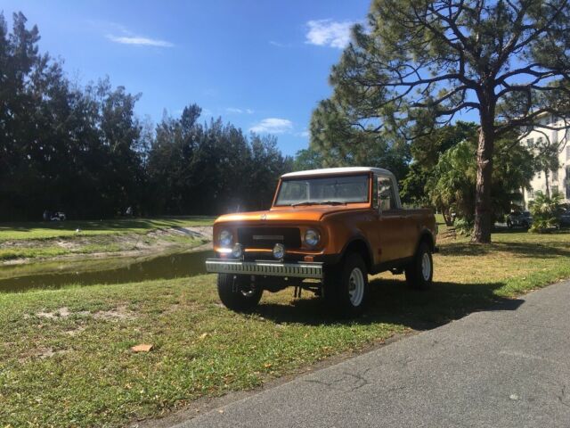 1967 International Scout 800 Scout II Ford Bronco Toyota Land Cruiser FJ40 1967 International Harvester Scout