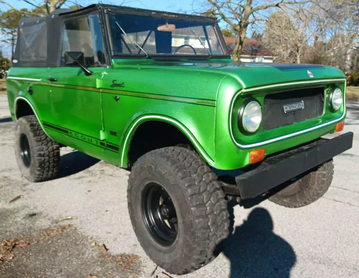 1967 INTERNATIONAL SCOUT 800A 266 V8 4 SPEED 39K MILES 4X4 LIFTED 33" TIRES NICE 1967 International Harvester Scout