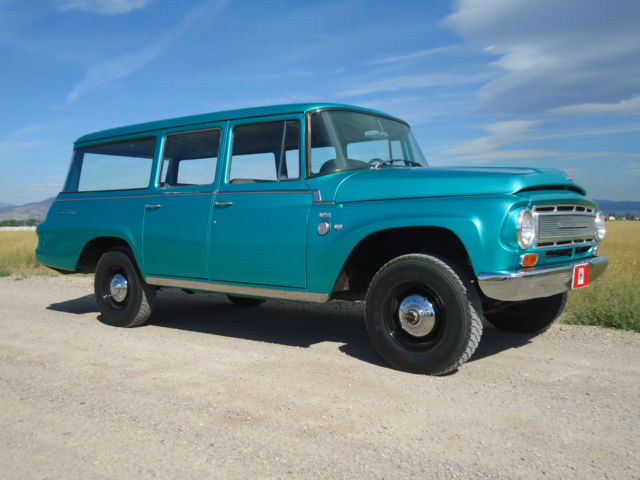1967 International Travelall 4x4 1100 stunning dry western truck 4WD 392 5 speed 1967 International Harvester Travelall