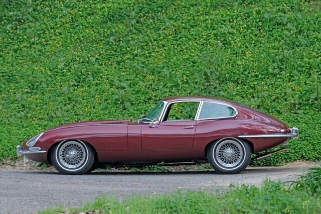 1967 Jaguar E-Type 4.2, Opalescent Maroon with 13,273 Miles available now! 1967 Jaguar E-Type 4.2 --