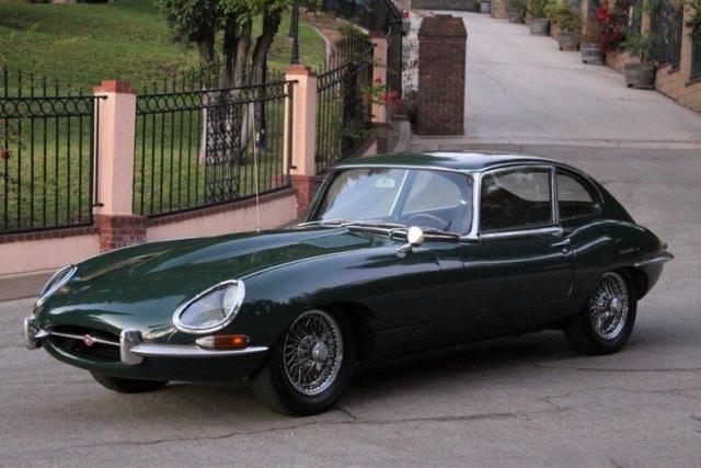 1967 Jaguar E-Type Leather Seats 91980 Miles Green Coupe 4.2 6 Cyl Manual 1967 Jaguar E-Type Leather Seats