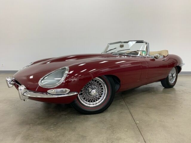 1967 Jaguar E-Type Series 1 62,517 Miles Opalescent maroon Convertible 4.2L Inl 1967 Jaguar E-Type Series 1 --