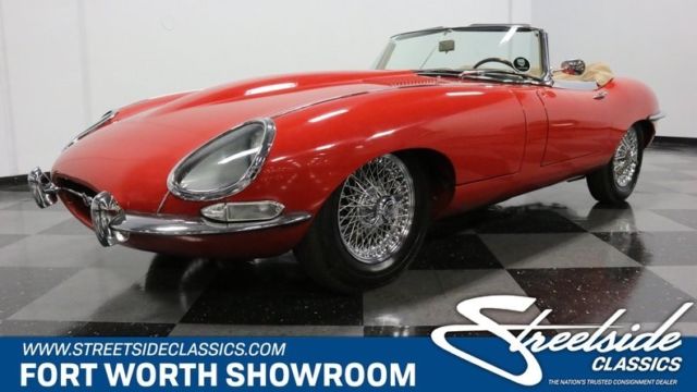 1967 Jaguar E-Type XKE Roadster Convertible 4.2 Liter DOHC Inline 6 4 Speed Manu 1967 Jaguar E-Type XKE Roadster