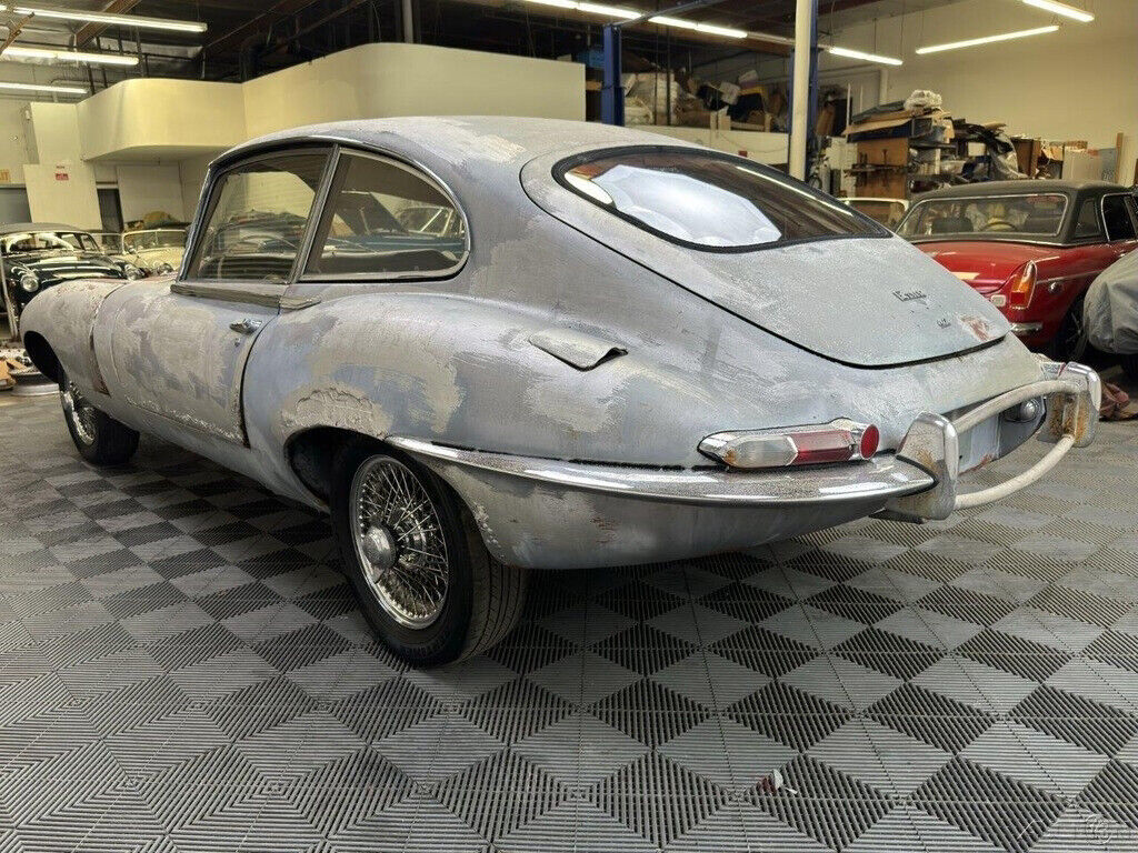 1967 Jaguar E-Type FRENCH DELIVERY CAR FOR RESTORATION. MATCHING NUMBERS - photo 10
