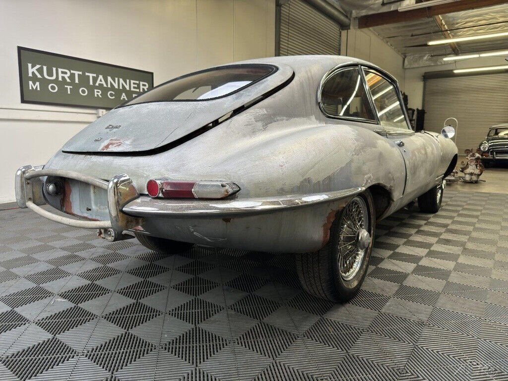 1967 Jaguar E-Type FRENCH DELIVERY CAR FOR RESTORATION. MATCHING NUMBERS - photo 8