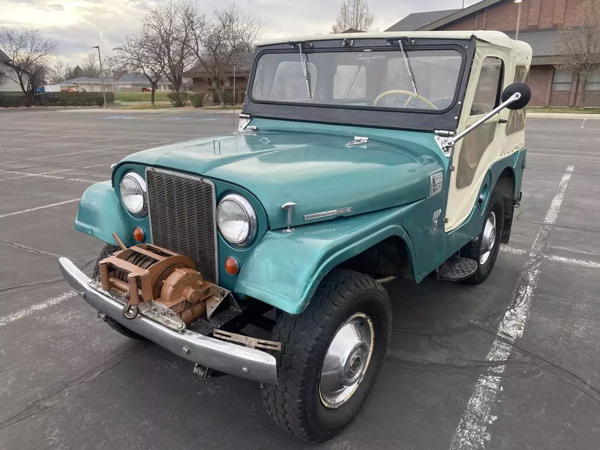 1967 Jeep CJ 5 Convertible Green 1967 Jeep CJ