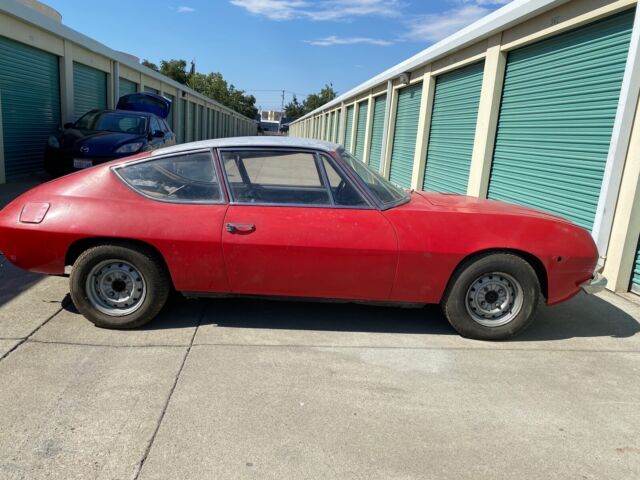 1967 Lancia Zagato Coupe Red FWD Manual 1967 Lancia Zagato