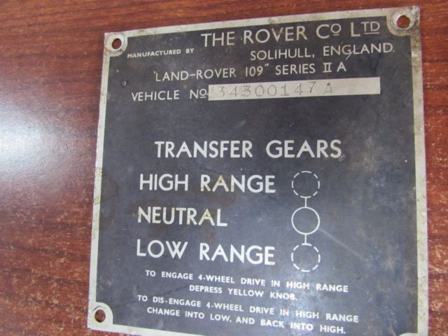 1967 Land Rover Other - photo 12