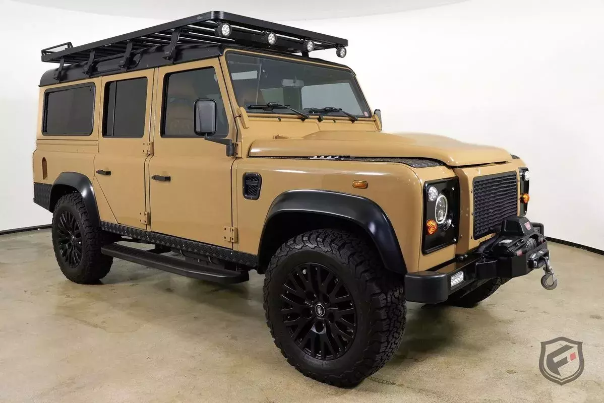 1967 LAND ROVER DEFENDER 110 Series IIA 7517 Miles Desert Sand SUV LS3 6.2L V8 6 1967 LAND ROVER Defender Series IIA
