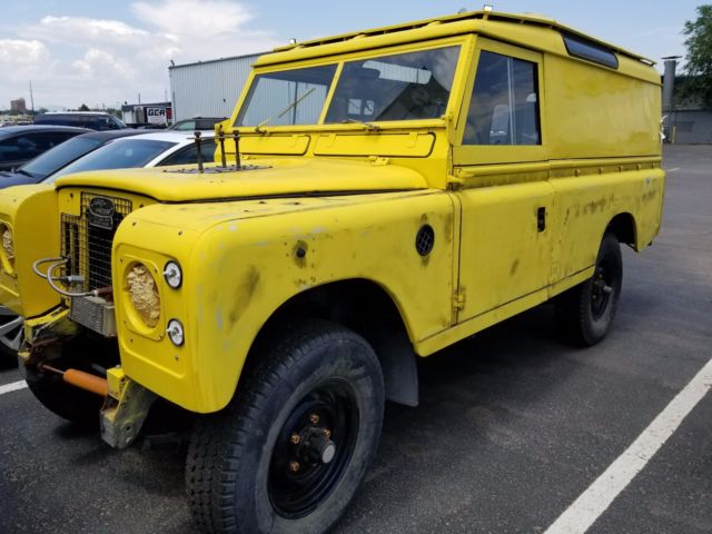 1967 Land Rover Series 2a 109 long wheel base V8 1967 Land Rover Defender Series 2a