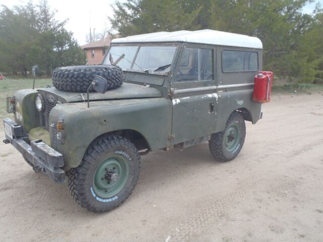 1967 Land Rover Series IIA Model 88 former uk military WATCH VIDEO 1967 Land Rover Series IIA