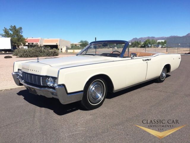 1967 Lincoln Continental Convertible - All Original, Survivor - Only 10K Miles! 1967 Lincoln Continental Convertible