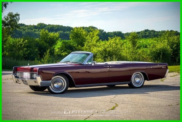 1967 Lincoln Continental Convertible Factory AC Air Power Top PS Vintage Classic 1967 Lincoln Continental Convertible Classic Vintage