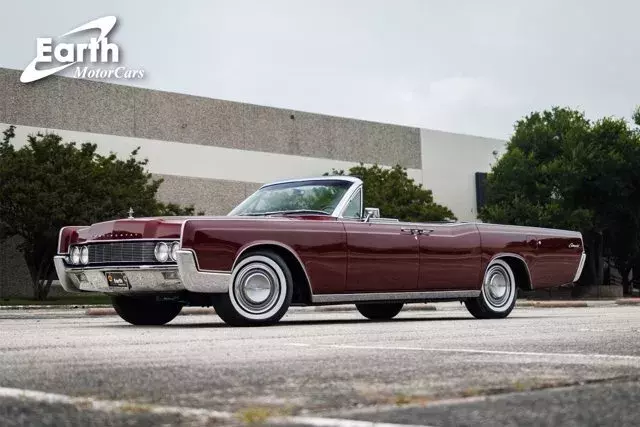 1967 Lincoln Continental Convertible Restored 11111 Miles Royal Maroon Convertib 1967 Lincoln Continental Convertible Restored