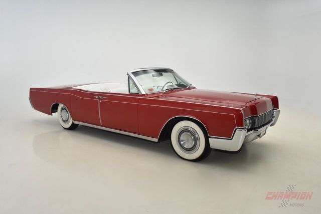“1967 LINCOLN CONTINENTAL CONVERTIBLE. RESTORED TO ITS ORIGINAL CONDITION!” 1967 Lincoln Continental
