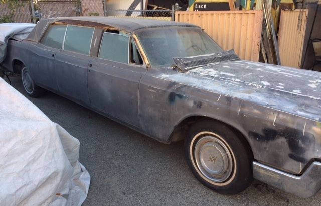 1967 lincoln continental Lehmann-Peterson limousine 1967 Lincoln Continental LIMOUSINE
