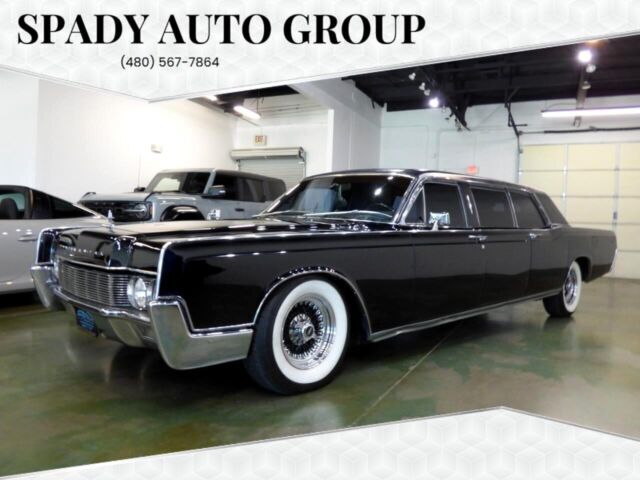 1967 Lincoln Continental Limousine 4377 Miles Black Limousine 90-degree OHV V-8 1967 Lincoln Continental Limousine