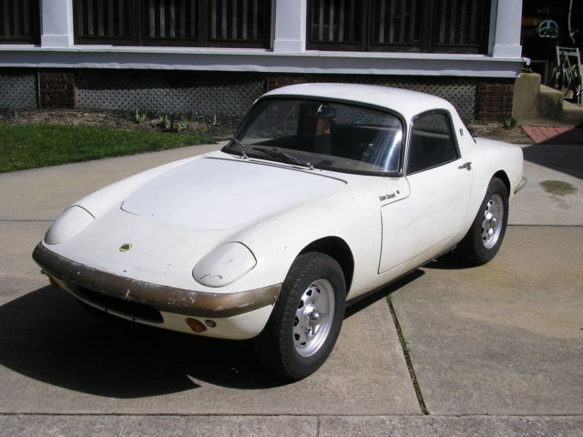 1967 Lotus Elan S3 coupe (pre-airflow) restoration or vintage race car project 1967 Lotus Elan S3 coupe