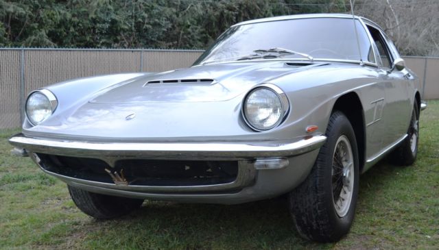 1967 Maserati Mistral Coupe 4.0 Original paint, interior, Borrani, NO RESERVE 1967 Maserati Mistral --