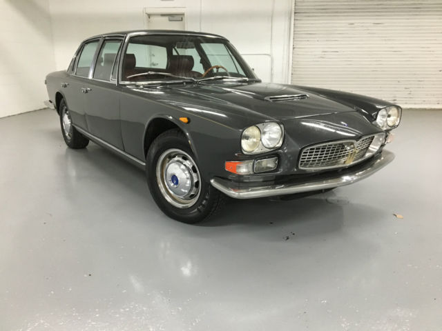 1967 Maserati Quattroporte I Very original throughout 1967 Maserati Quattroporte Sedan