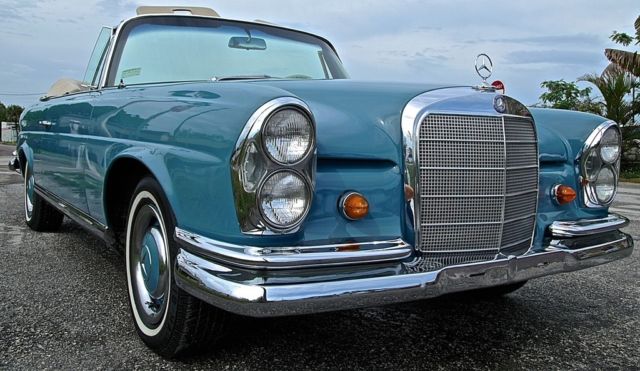 1967 Mercedes 250SE Cabriolet 2 Owners 57K No Rust W111 Excellent No Reserve 1967 Mercedes-Benz Other