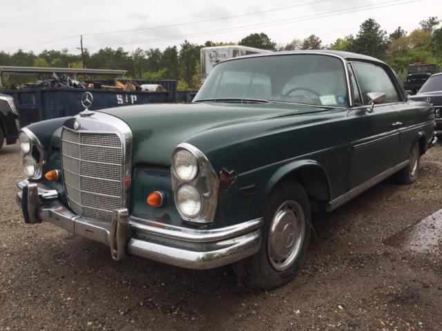 1967 Mercedes 250SE W111 Coupe Orig Green Solid Complete Project No Res 280 SE 1967 Mercedes-Benz 200-Series