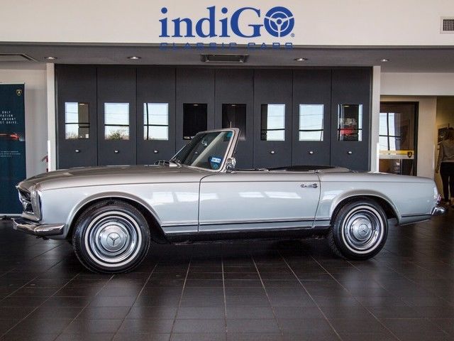 1967 Mercedes Benz 230SL Manual Soft Top Restored Radio Delete Hard Top 1967 Mercedes-Benz SL-Class