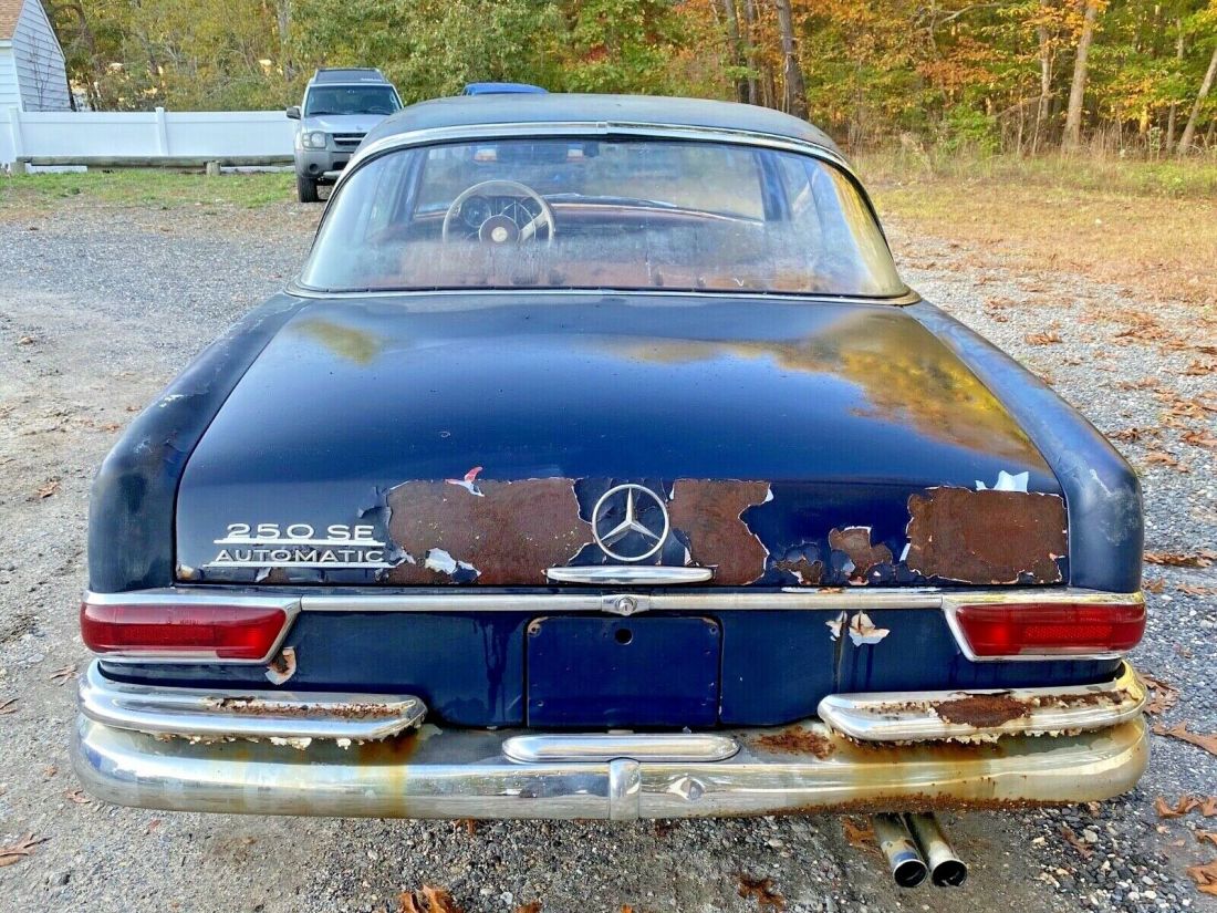 1967 Mercedes-Benz 250SE Coupe Auto & Air No Reserve Auction $15000 BUYS IT NOW! - photo 6