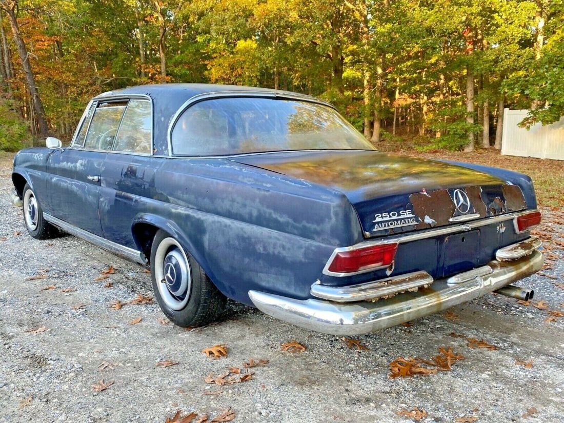 1967 Mercedes-Benz 250SE Coupe Auto & Air No Reserve Auction $15000 BUYS IT NOW! - photo 7