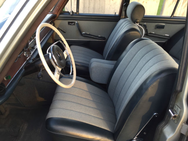 1967 Mercedes-Benz 200-Series 4-speed MANUAL true EURO-car in DB 180 Silver-Grey - photo 11